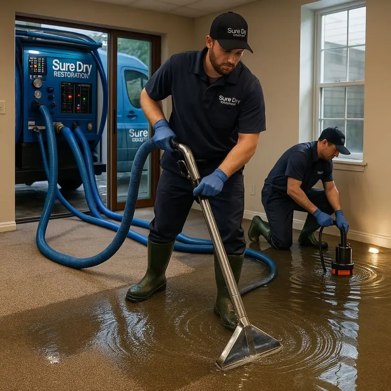 Water Extraction and Removal process in Bee Cave, TX